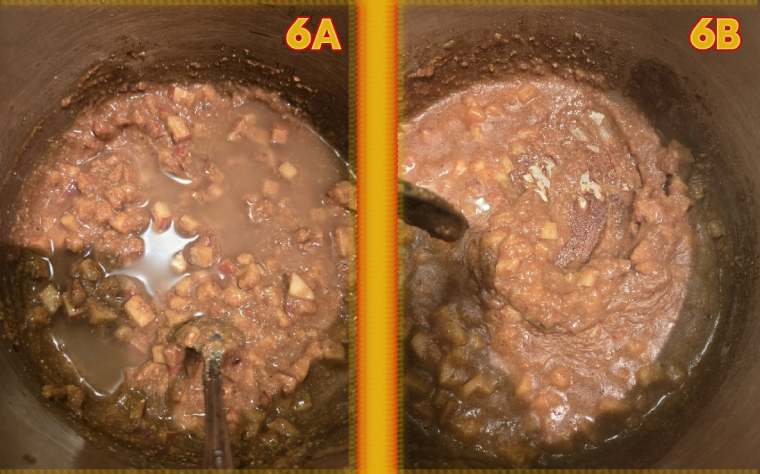 caramel apple crumble making apple caramel