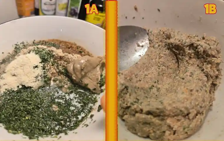 wfpb spaghetti and vegballs (meatballs) vegan sos-free making the vegballs